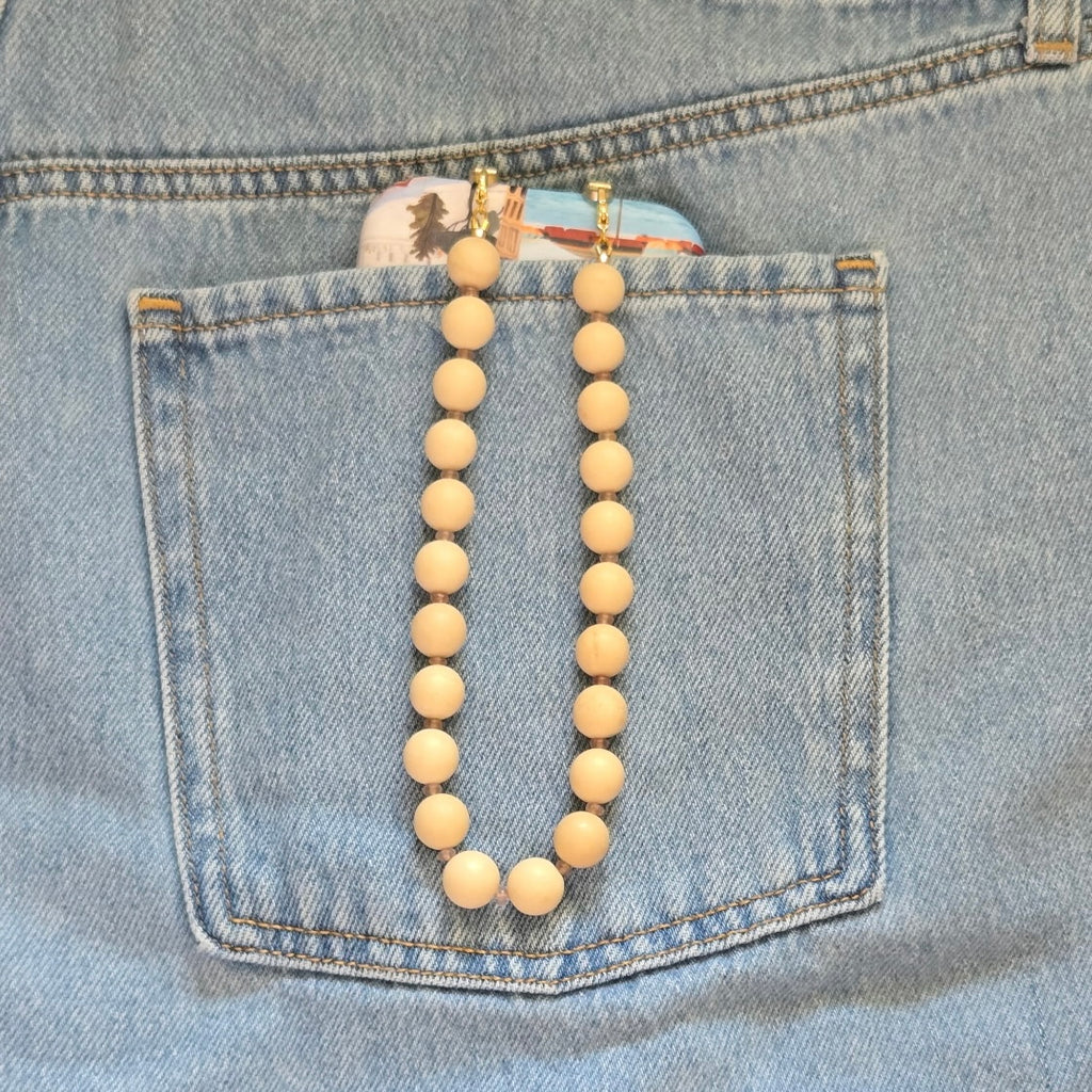 Pink Sands Phone Charm