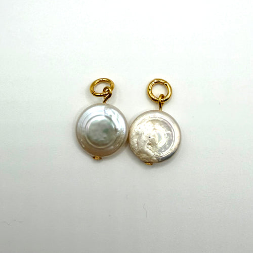 Coin Pearl Charms