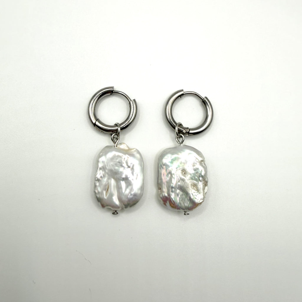 Fresh Water Pearl Gabby Hoops