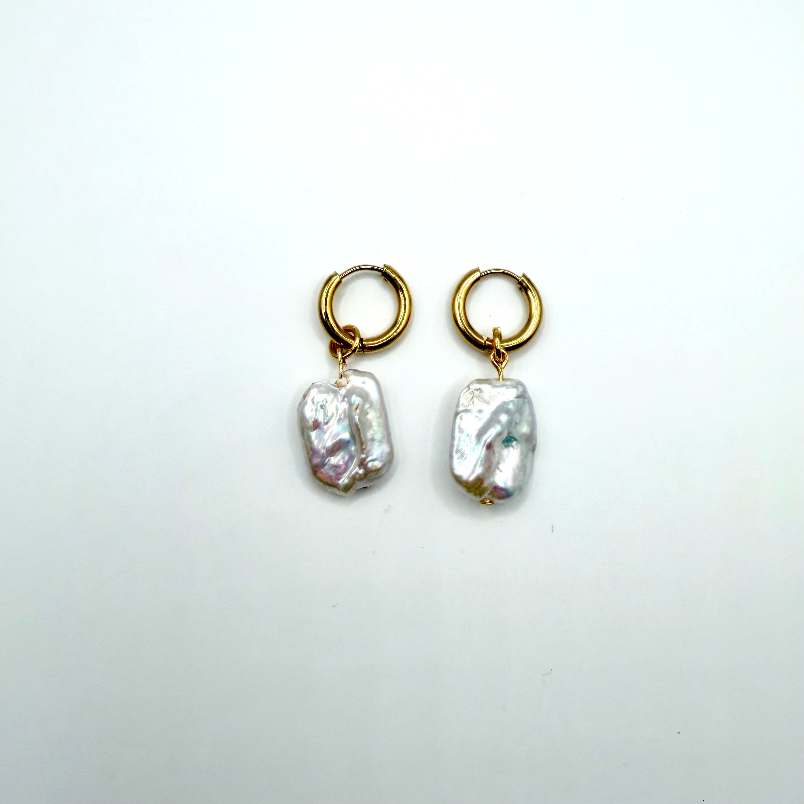 Fresh Water Pearl Gabby Hoops